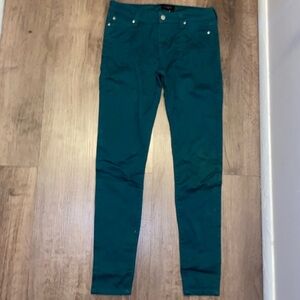 Green Skinny Jeans